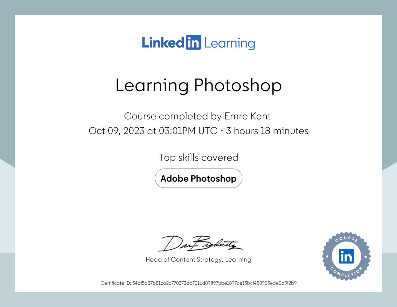 Learning Photoshop (2023)